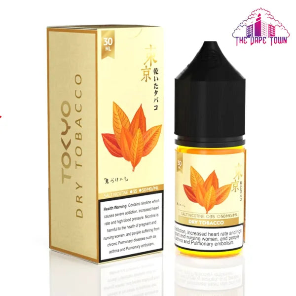 Tokyo Salt – Dry Tobacco 30ml (35, 50 mg)