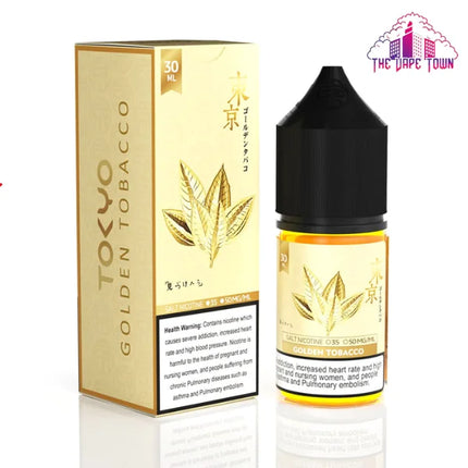 Tokyo Salt – Golden Tobacco 30ml (35, 50 mg)
