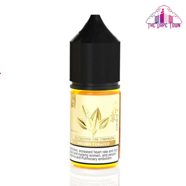 Buy Tokyo Salt Golden Tobacco 30ml (35, 50 mg) The Vape Town Buy Tokyo Salt Golden Tobacco 30ml (35, 50 mg) The Vape Town