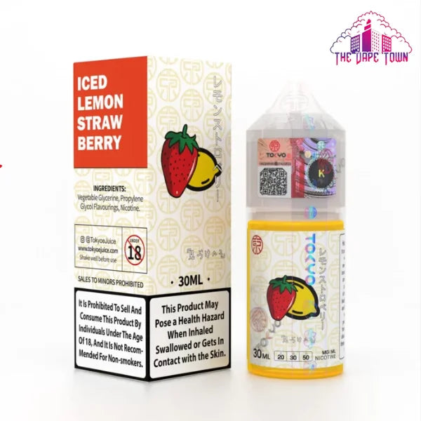 Tokyo Salt – Iced Lemon Strawberry 30ml (30, 50mg)