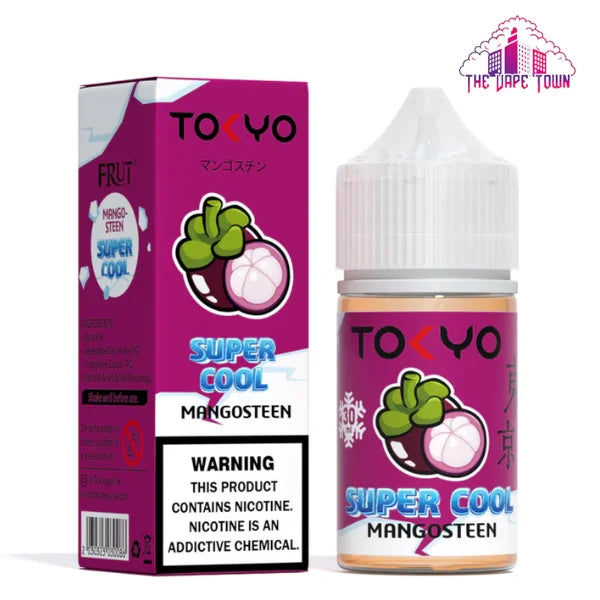 Tokyo Super Cool Mangosteen ice Nic Salt - 30ml