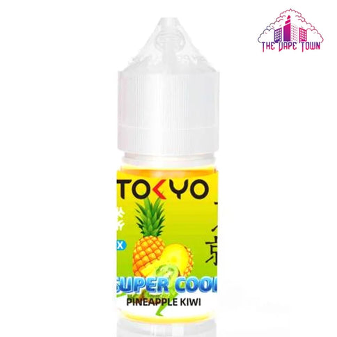 Tokyo Super Cool Pineapple Kiwi iced Nic Salt - 30ml