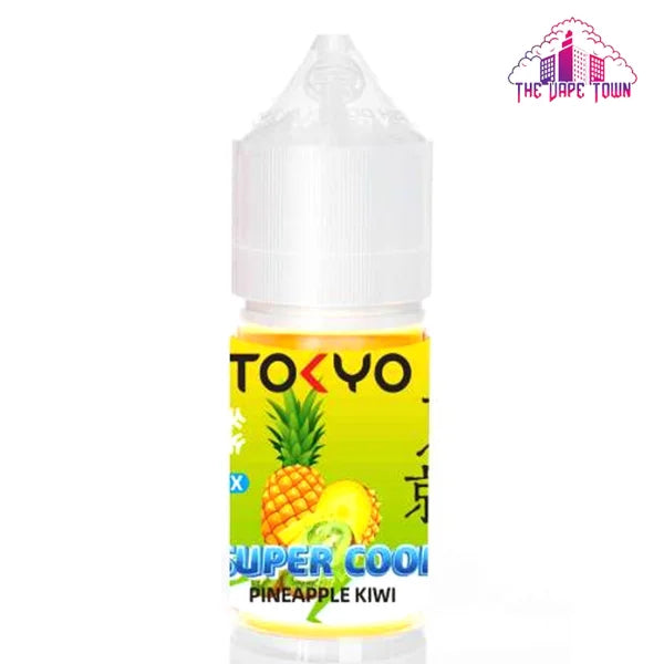 Tokyo Super Cool Pineapple Kiwi iced Nic Salt - 30ml