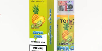Tokyo Super Cool Pineapple Kiwi - 60ml