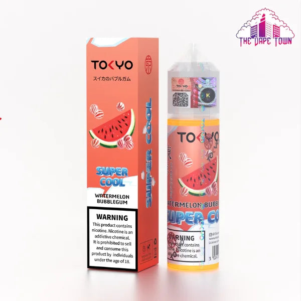 Tokyo Super Cool Watermelon Bubblegum - 60ml