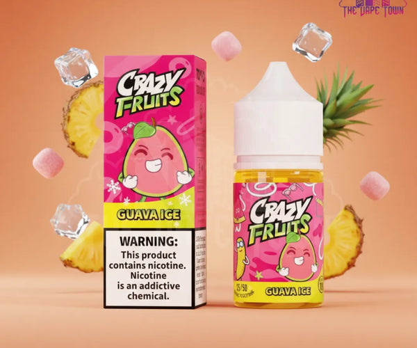 Tokyo Crazy Fruits Guava Ice Nic Salt - 30ml – The Vape Town