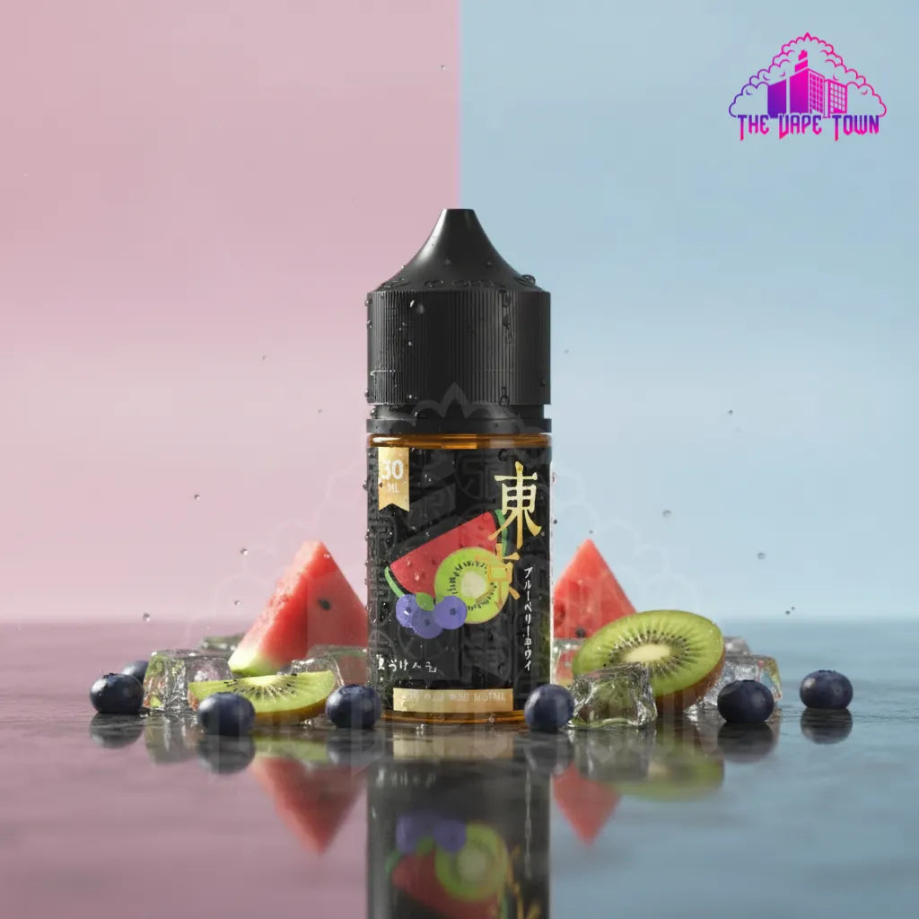 Tokyo Golden Series Lush Kiwi Berry ice Nic Salt - 30ml