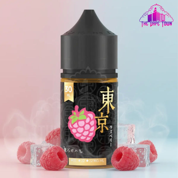 Tokyo Golden Series Raspberry Ice Nic Salt - 30ml