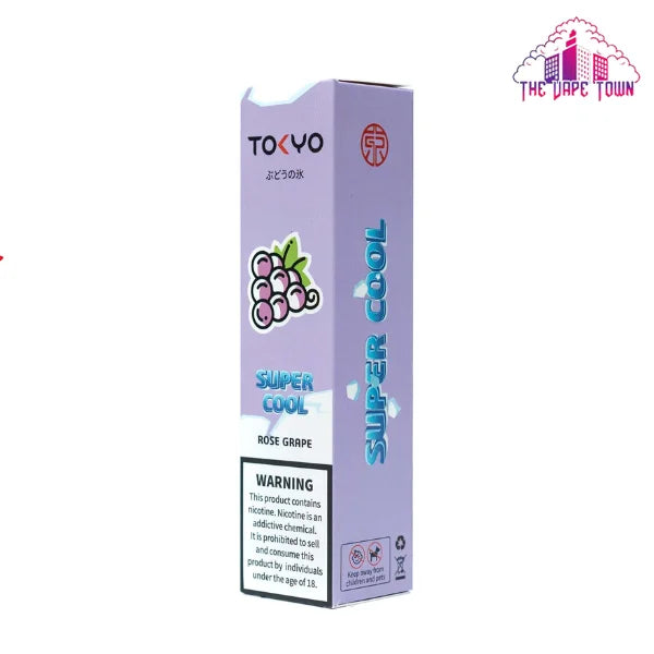 Tokyo Super Cool Series Rose Grape 60ml