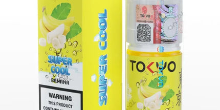 Tokyo Super Cool Series Salt Dole Banana 30ml (35, 50 mg) The Vape Town Tokyo Super Cool Series Salt Dole Banana 30ml (35, 50 mg) The Vape Town