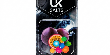 Uk Salts Passion Fruit Bubble Gum 30ml