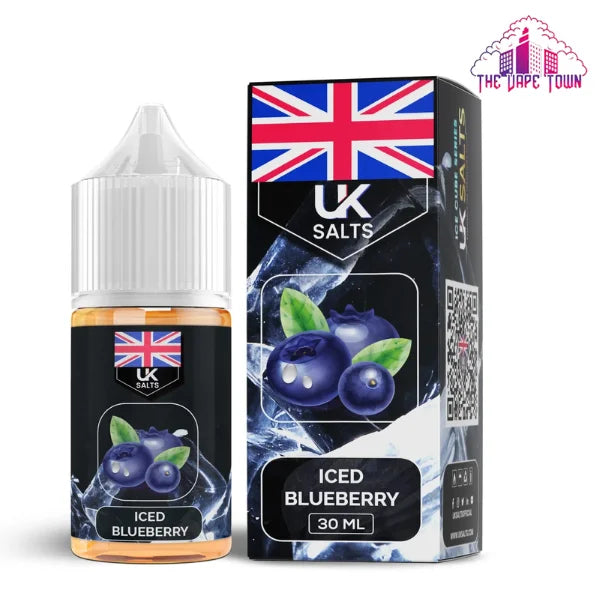 UK Salts Iced Blueberry - 30ml