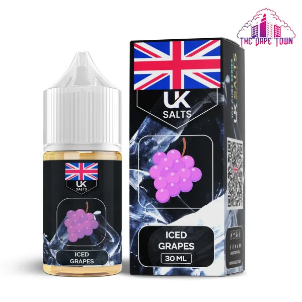 UK Salts Iced Grapes - 30ml