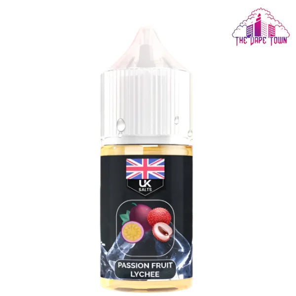 UK Salts Iced Passion Fruit Lychee - 30ml