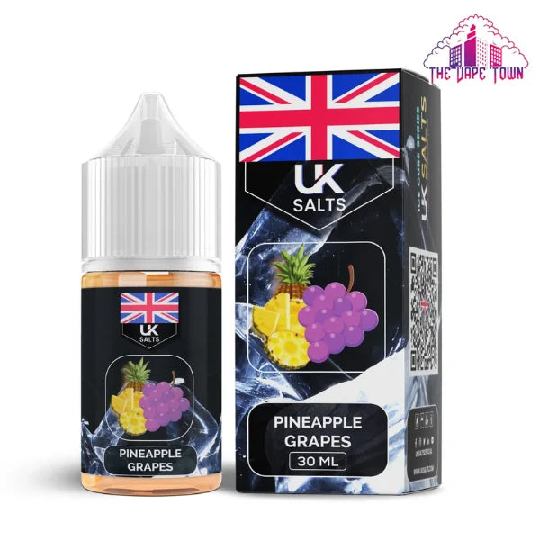 UK Salts Iced Pineapple Grapes - 30ml