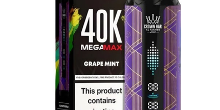 GRAPE MINT 6MG - AL FAKHER MEGA MAX 40K DISPOSABLE