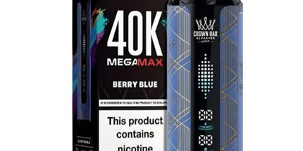 BERRY BLUE 6MG - AL FAKHER MEGA MAX 40K DISPOSABLE