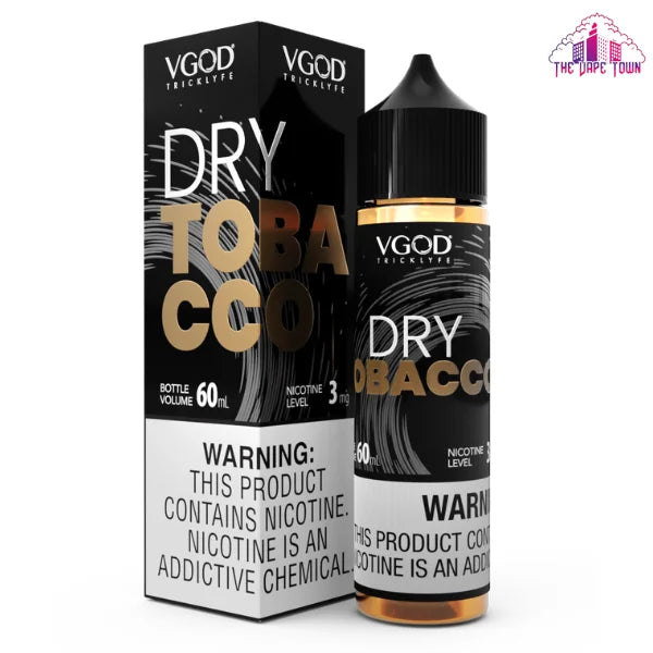 VGOD Dry Tobacco Freebase E-Liquid 60ml | Best Price Pakistan The Vape Town VGOD Dry Tobacco Freebase E-Liquid 60ml | Best Price Pakistan The Vape Town