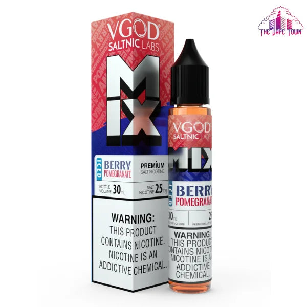 VGOD MIX Iced Berry Pomegranate SaltNic E-Liquid 30ml
