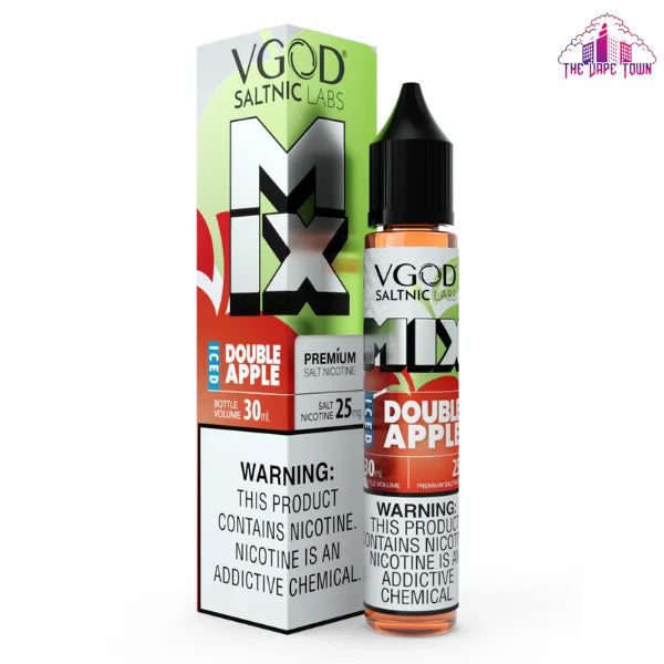 VGOD MIX Iced Double Apple SaltNic E-Liquid 30ml