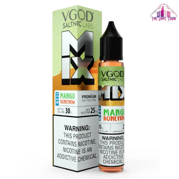 VGOD MIX Iced Mango Honeydew SaltNic E-Liquid 30ml