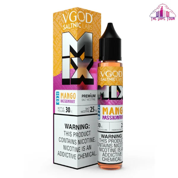 VGOD MIX Iced Mango Passionfruit SaltNic E-Liquid 30ml