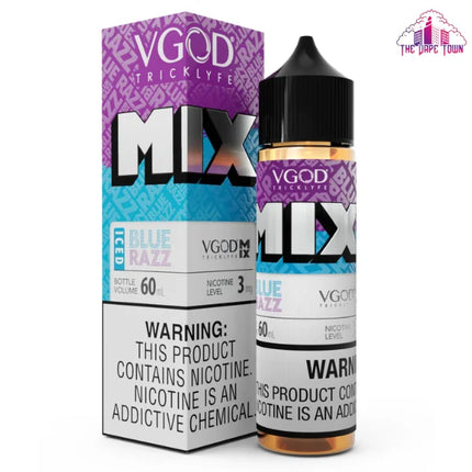 VGOD Mix Iced Blue Razz Freebase E-Liquid 60ml
