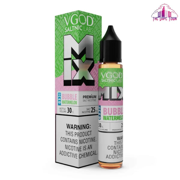 VGOD Mix Iced Bubble Watermelon SaltNic E-Liquid 30ml