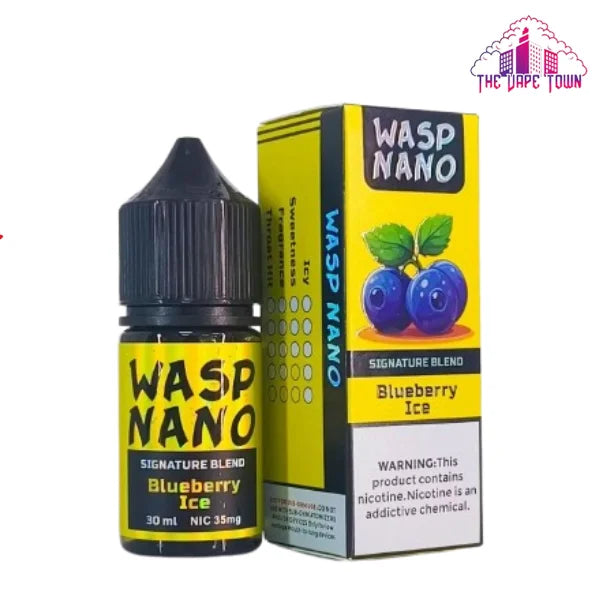 WASP NANO BLUEBERRY ICE SALTNIC - 30ML