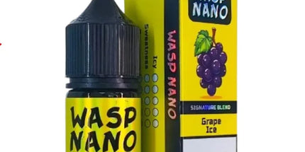 WASP NANO GRAPE ICE SALTNIC - 30ML