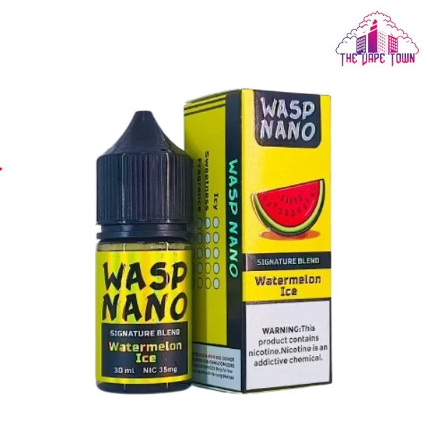 WASP NANO WATERMELON SALTNIC ICE - 30ML