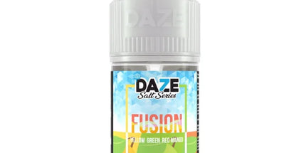 7 Daze Fusion Yellow green Red mango Iced salt nic - 30ml