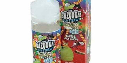 Bazooka Nicotine Free Tropical Thunder Rainbow ice - 100ml
