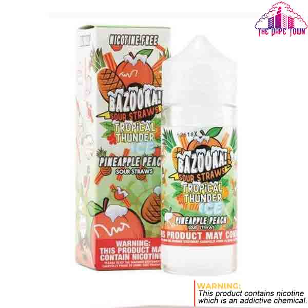 Bazooka Tropical Thunder Pineapple Peach Fruit Ice - 100ml