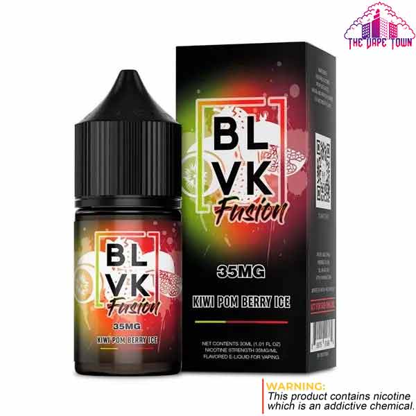 BLVK Fusion Kiwi Pom Berry Ice Nic Salt - 30ml