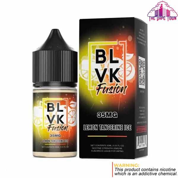 BLVK Fusion Lemon Tangerine Ice Nic Salt - 30ml