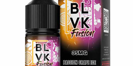 BLVK Fusion Passion Grape Ice Nic Salt - 30ml
