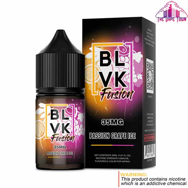 BLVK Fusion Passion Grape Ice Nic Salt - 30ml