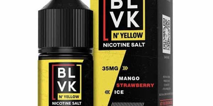 BLVK N' Yellow Mango Strawberry Ice Nic Salt 35/50mg - 30ml