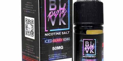BLVK Pink Series Iced Berry Kiwi Nic Salt - 30ml