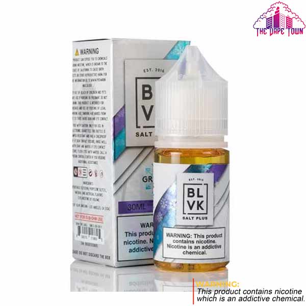BLVK Plus Grape Ice Nic Salt 35/50mg - 30 ml