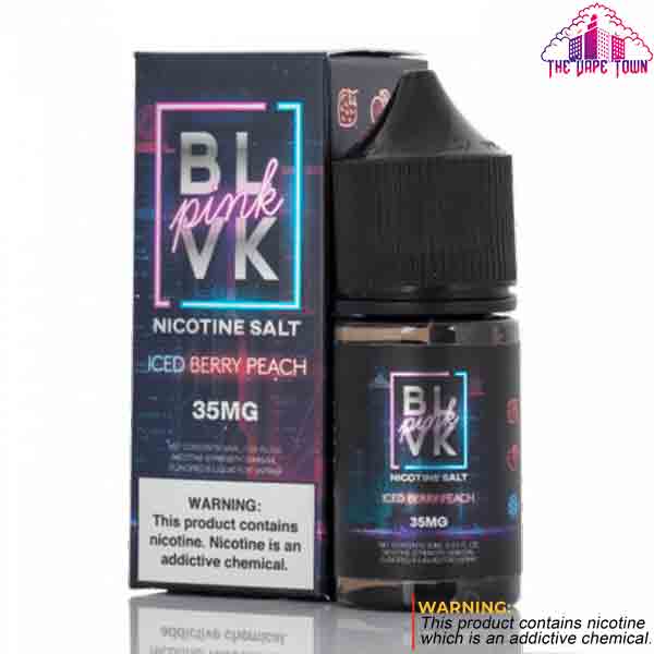 BLVK Unicorn Pink Iced Berry Peach Salt 35/50mg E-Juice - 30mL The Vape Town BLVK Unicorn Pink Iced Berry Peach Salt 35/50mg E-Juice - 30mL The Vape Town