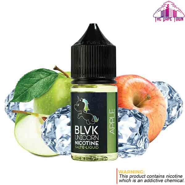 BLVK Unicorn Red &amp; Green Apple With Iced 35/50mg Nic Salt - 30ml
