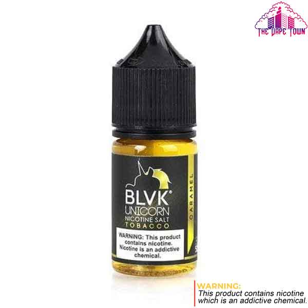BLVK Unicorn Tobacco Caramel Nicotine Salt 35/50mg - 30ml