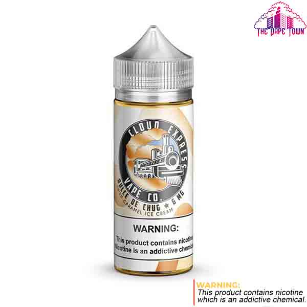 Cloud Express Dulce De Chug Caramel Ice Cream 3/6mg ? 100ml The Vape Town Cloud Express Dulce De Chug Caramel Ice Cream 3/6mg ? 100ml The Vape Town
