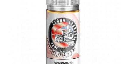 Cloud Express Strawberry Chug E-Juice 3/6mg - 100ml