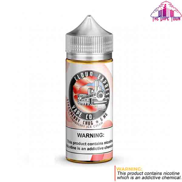 Cloud Express Strawberry Chug E-Juice 3/6mg - 100ml