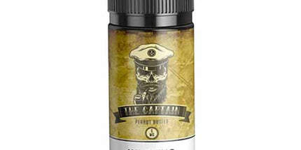 peanut butter vape juice Cloud Express The Captain Peanut Butter 3/6mg E-Juice