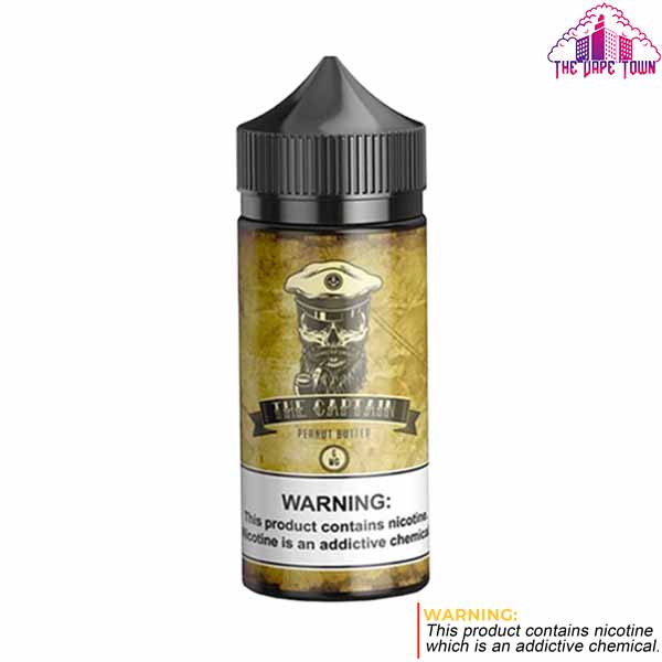 Cloud Express The Captain Peanut Butter 3/6mg E-Juice - 100ml