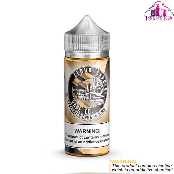 Cloud Express Velvet Butterscotch Chug Vape Co 3/6mg - 100ml